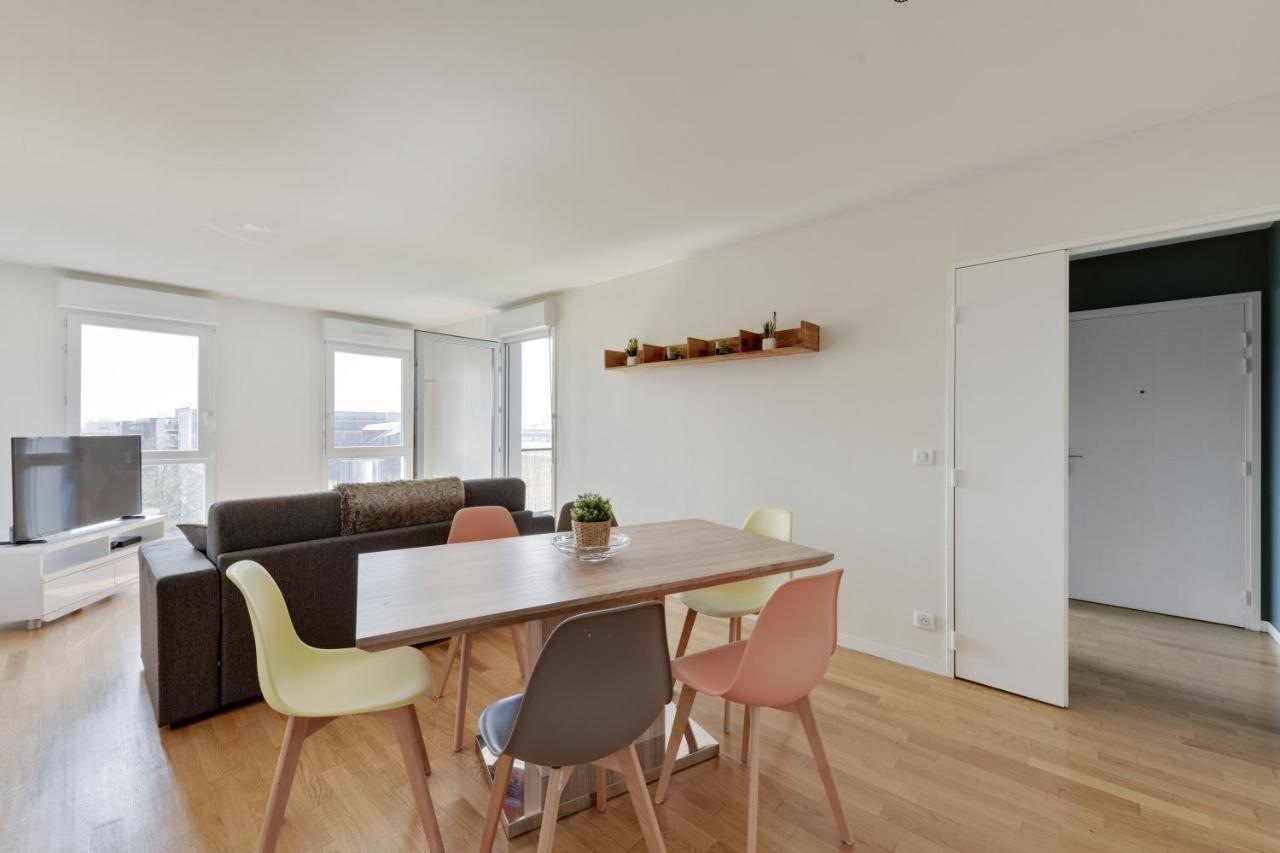 Апартаменти Chic Apart With Great View Of Paris Сен-Дені Екстер'єр фото